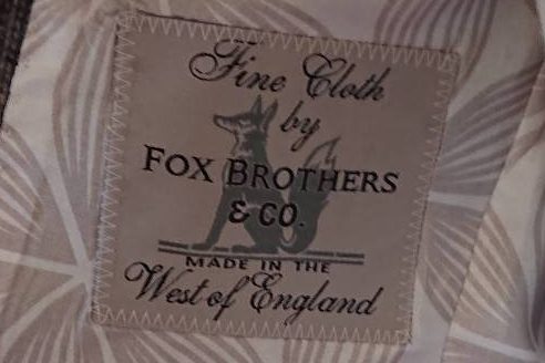 オーダージャケット　Fox Brothers