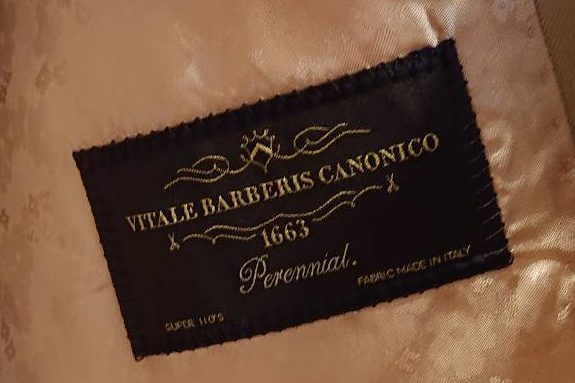レディースオーダーコート　Vitale Barberis Canonico