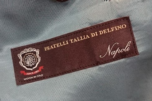 オーダースーツ　Fratelli Tallia di Delfino