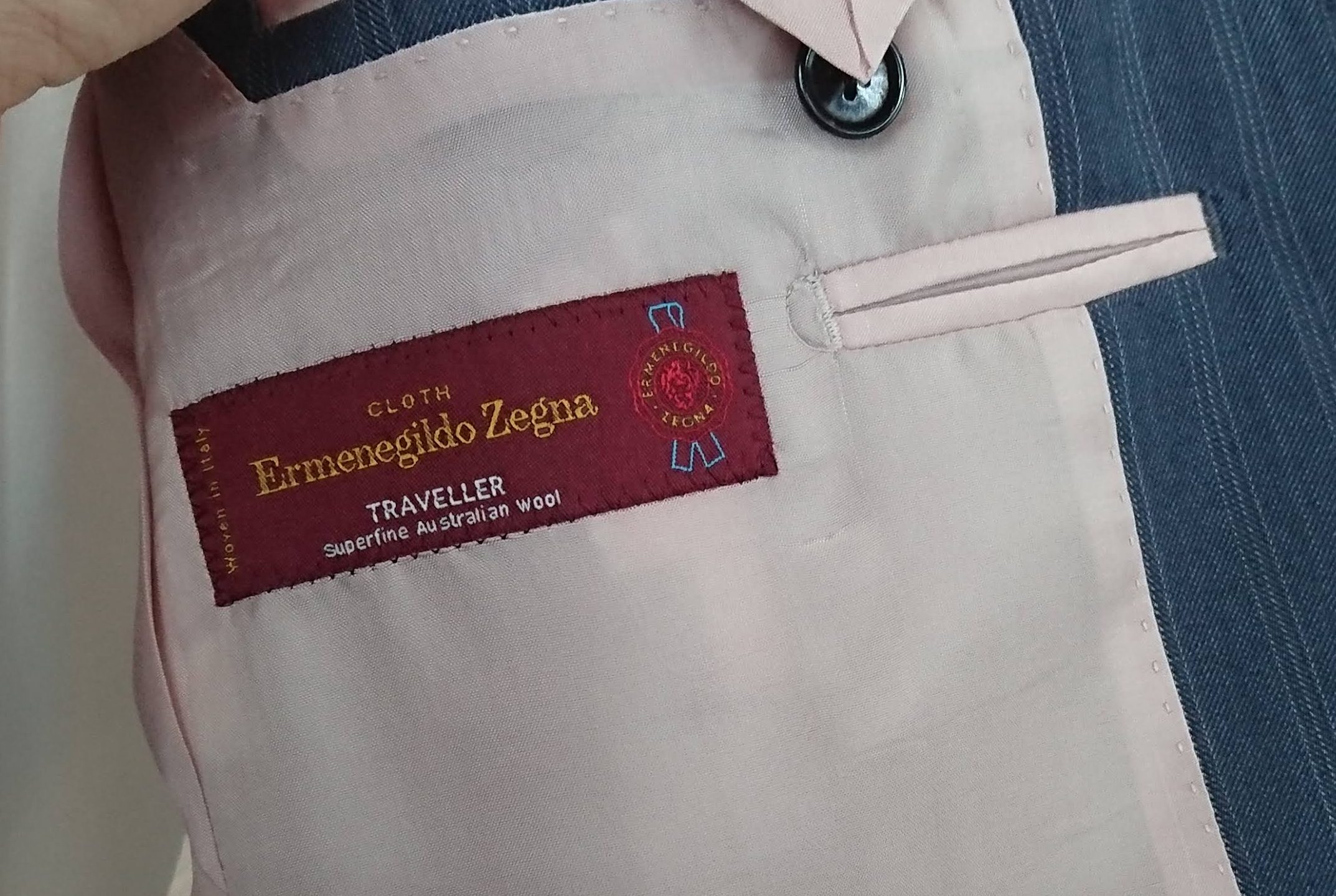 オーダースーツ　Ermenegildo Zegna